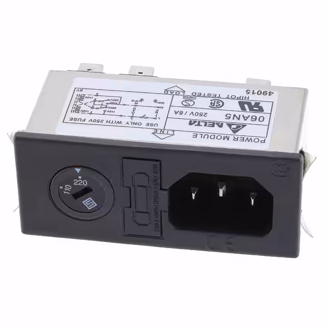 06AN5 Delta Electronics  Moduli di ingresso alimentazione (PEM)